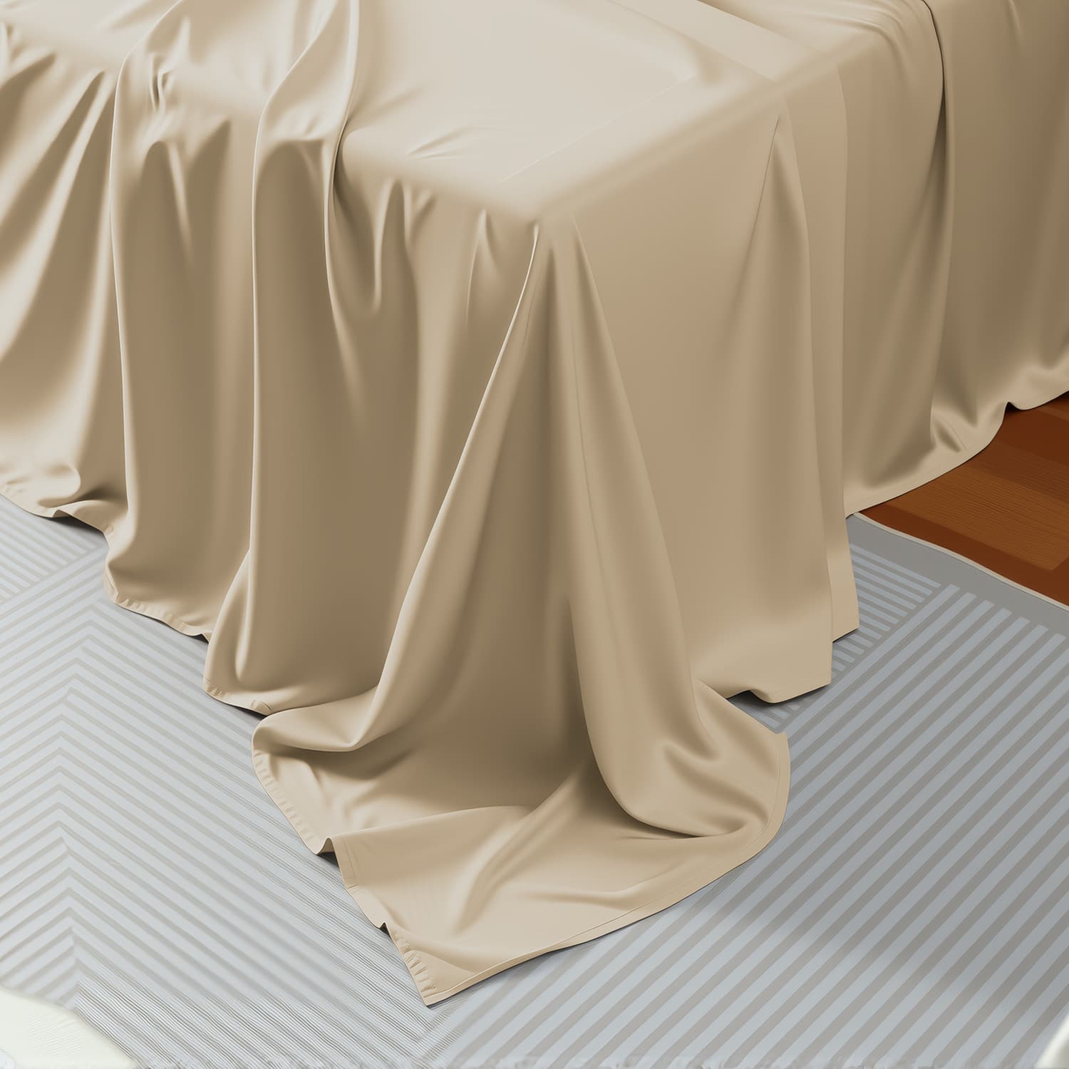 Amazon Tencel Lyocell Fitted Sheet Single Piece Cooling Summer 2026 New Bare Sleep Solid Color