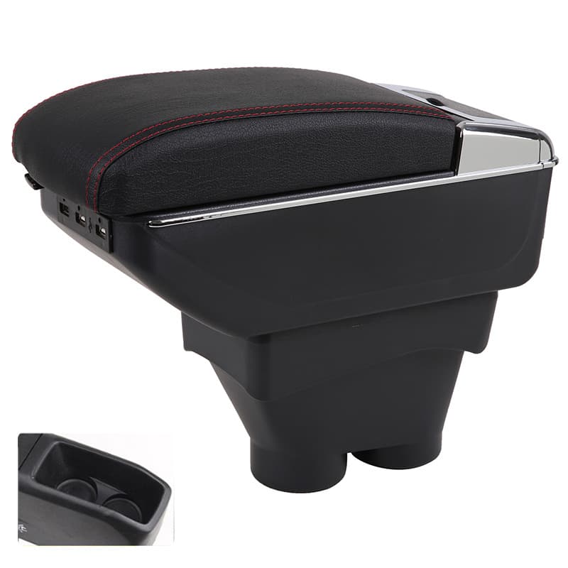 Peugeot 208 Armrest Box, Special Car Central Armrest Box Modification Accessory for Overseas Version