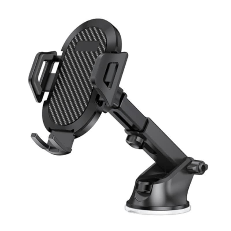Cross-border car mobile phone holder car air outlet mobile phone navigation rack retractable long rod suction cup mobile phone holder
