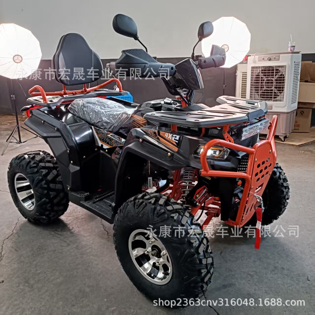Factory Supply 200CC ATV Four-Wheel Motorcycle Four-Wheel Sand Cart ATV All-Terrain Vehicle Off-Road Cross-Border