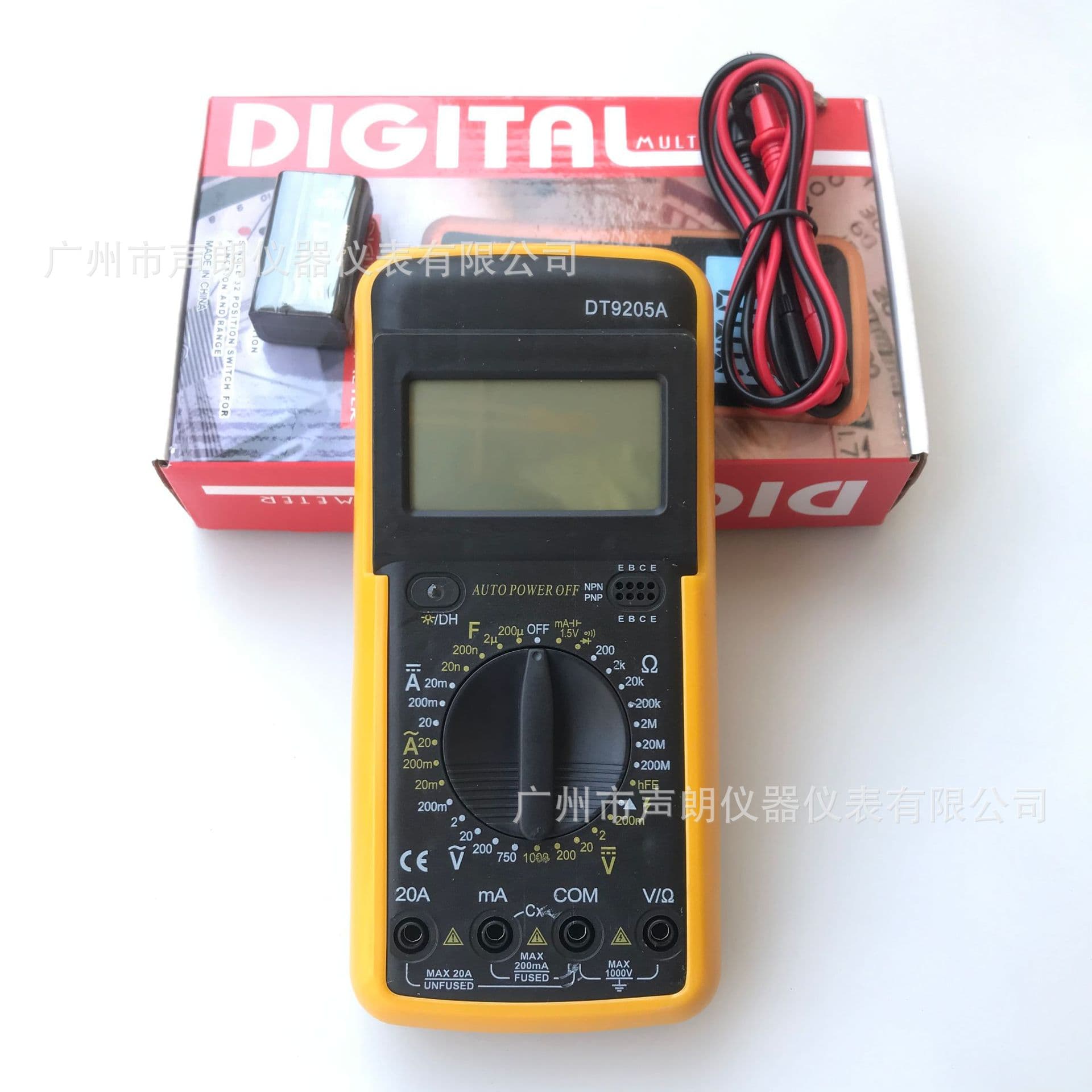 DT9205A Digital Multimeter Voltage Meter for Export