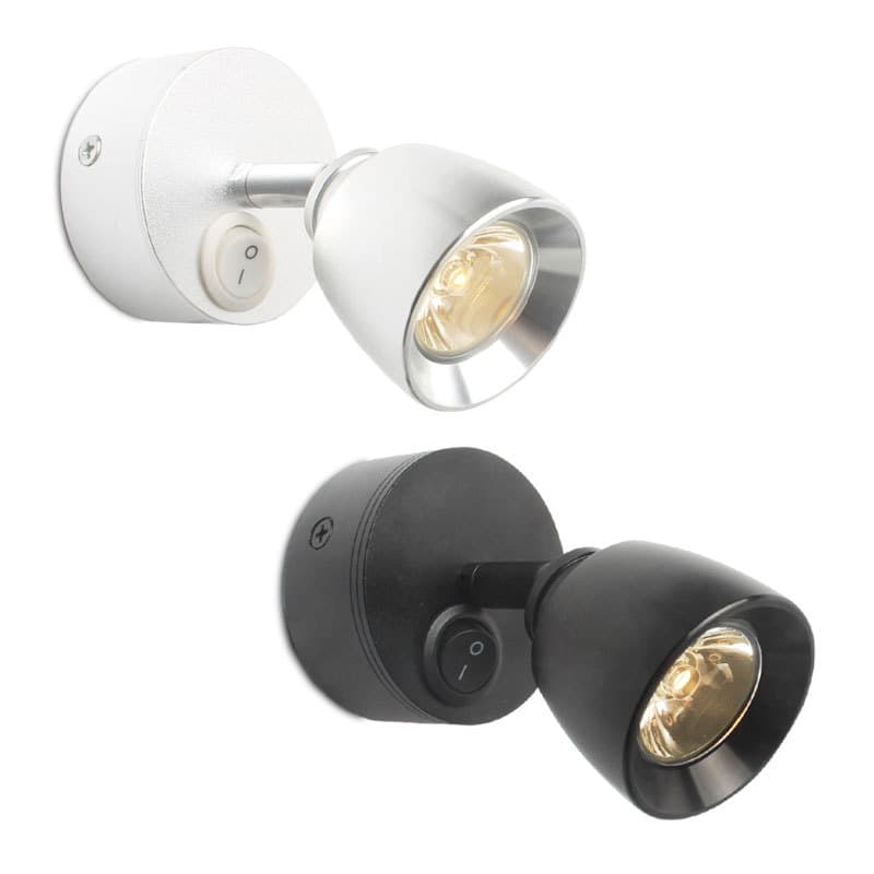 DC 12V 24V 2W Wall Lamp Bedroom Spot Light RV Reading Light Boat Yacht LED Light