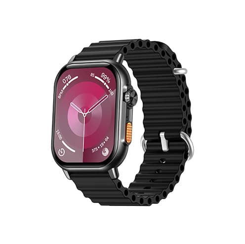 Outdoor sports smartwatch with 2.02-inch super large screen, Bluetooth calling, NFC, waterproof TK23