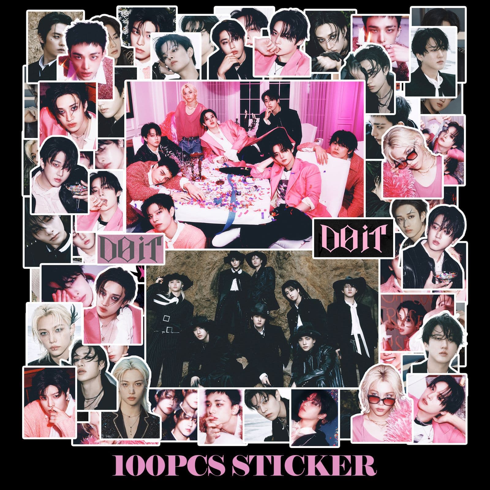 100 sheets of Straykids DO IT stickers in stock FELIX Fangcan HYUNJIN stickers