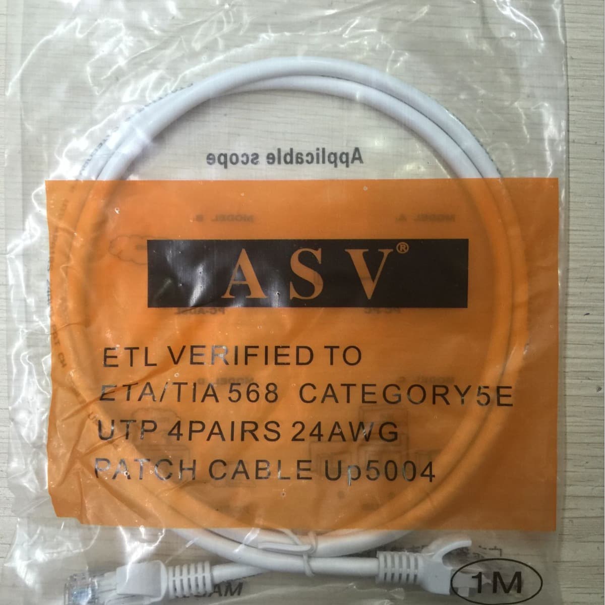 White/Blue Full-length Pre-made Network Cable, Computer Router Connection Cord, 1-50m Network Patch Cord