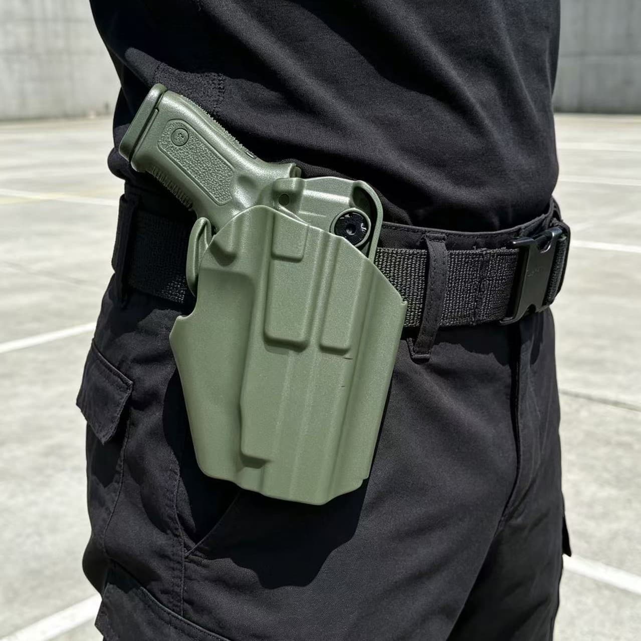 Outdoor tactical universal quick dial holster G26 P99C G2 waist tactical quick dial holster cross-border supply wholesale