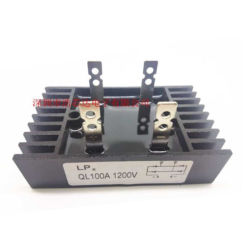 Single-phase rectifier bridge QL100A1200V bridge stack bridge rectifier module QL100-12 high power