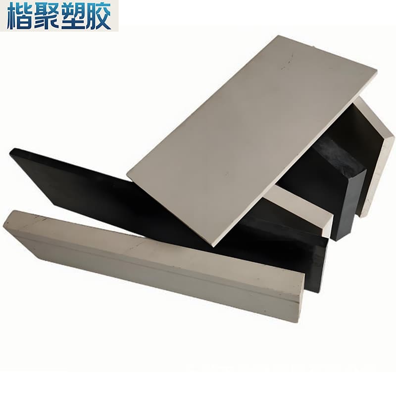 Anti-static PEEK sheet manufacturer direct CNC engraving machine processing custom cutting high-temperature ESD polyetheretherketone.