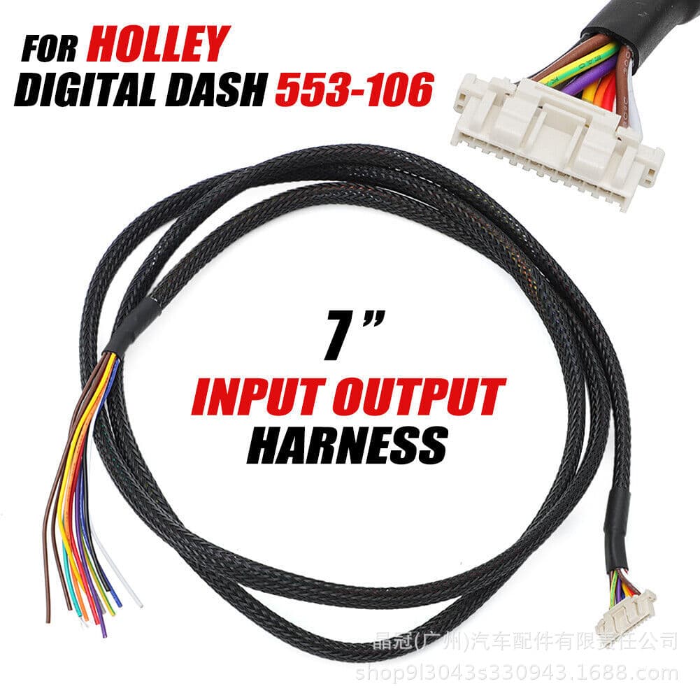Input Output Controller Holly 7" Digital Dashboard 553-106 Fuel Level Temperature Sensor
