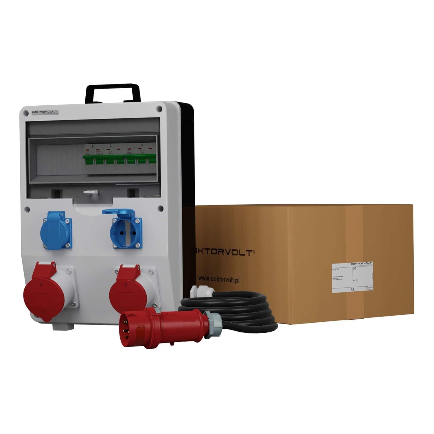 Dokorvolt Power Distribution Unit ECO-S with Bals Sockets 2x 230V S