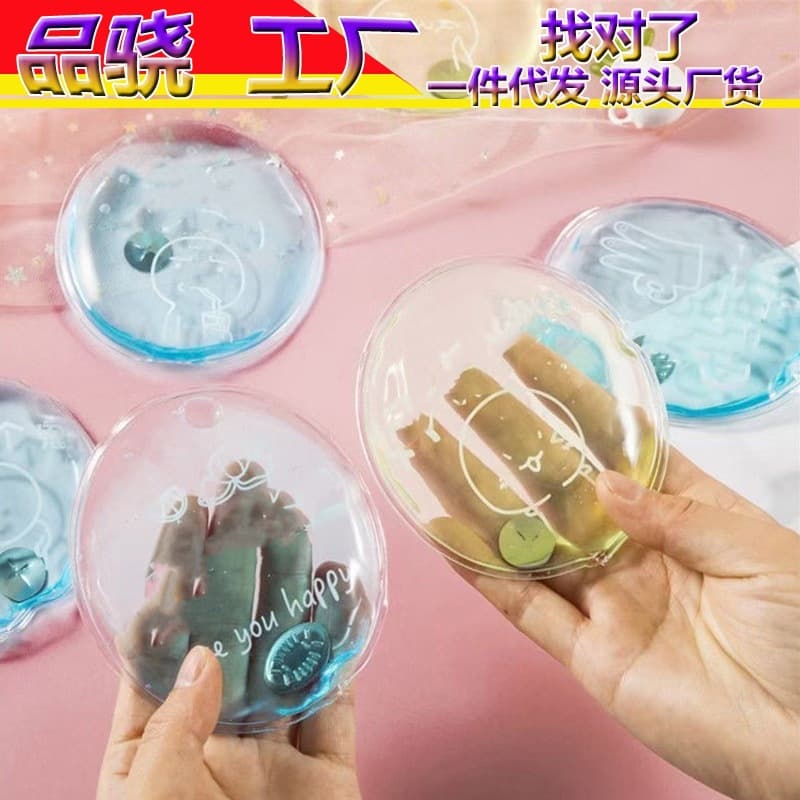 TikTok Viral Snap-and-Heat Hand Warmer, Creative Cartoon Self-Heating Warm Pads, High-Density PVC Winter Hand Warmer