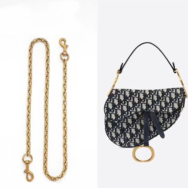 Dioo Saddle Bag Modification Chain, Shoulder Strap Replacement Accessory, Crossbody Bag Chain