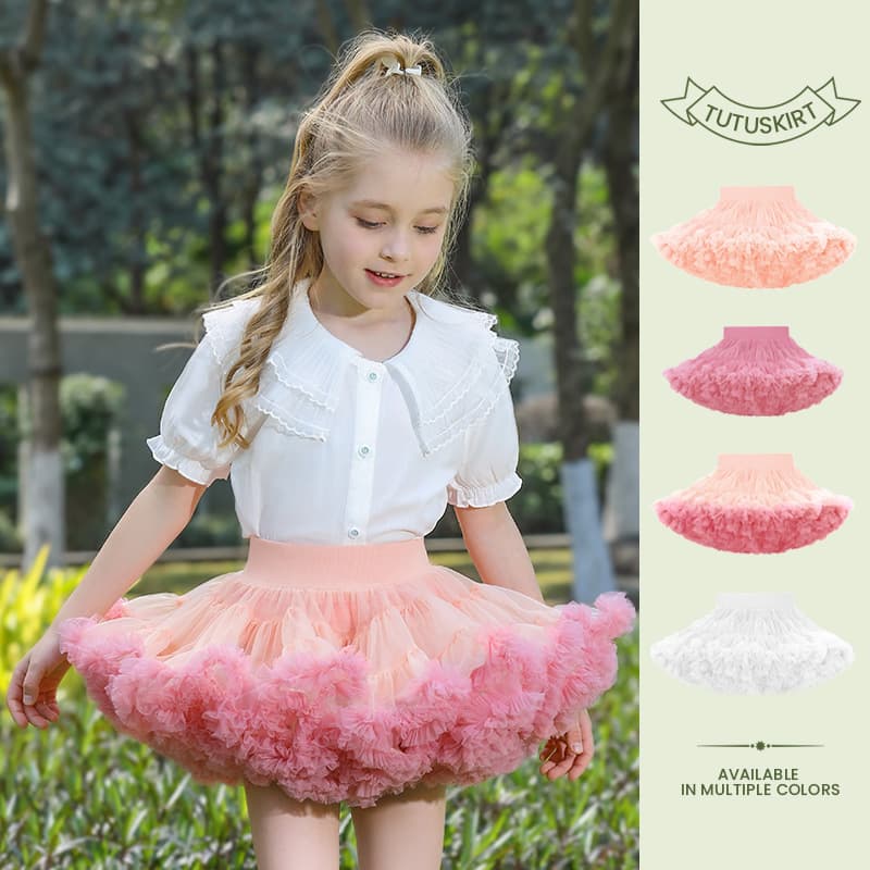 Tutu Skirt Second Generation Girls Tutu Princess Skirt Baby Tutu Half Skirt Children Infant Tutu Tulle Skirt