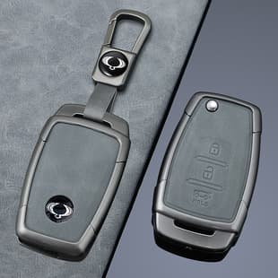 Key Case Cover for SsangYong Korando, Ssangyong Rexton Car Remote Key Metal Shell Buckle