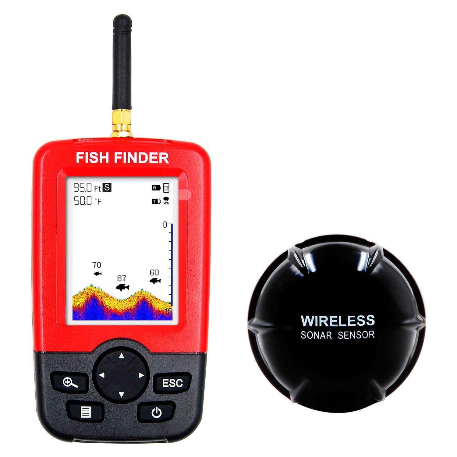 Wireless Sonar Fish Finder Underwater Visual High-Definition Fishing Detector Mobile Phone Ultrasonic Fish Finder Sonar Hot Sale