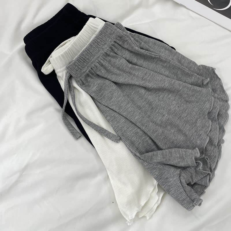 Modal Ladies Sleepwear Summer Refreshing Single Pants Shorts Pure Color Modal Casual Loose Home Pants Comfortable Breathable
