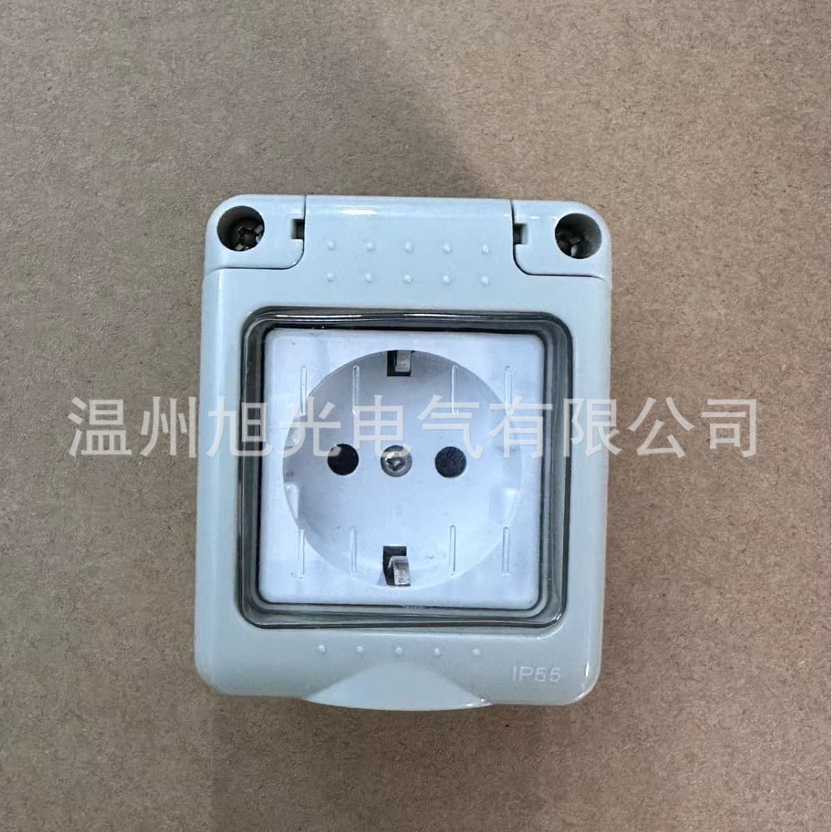 IP55 Series Waterproof Switch Socket, European and French Plugs, Customizable