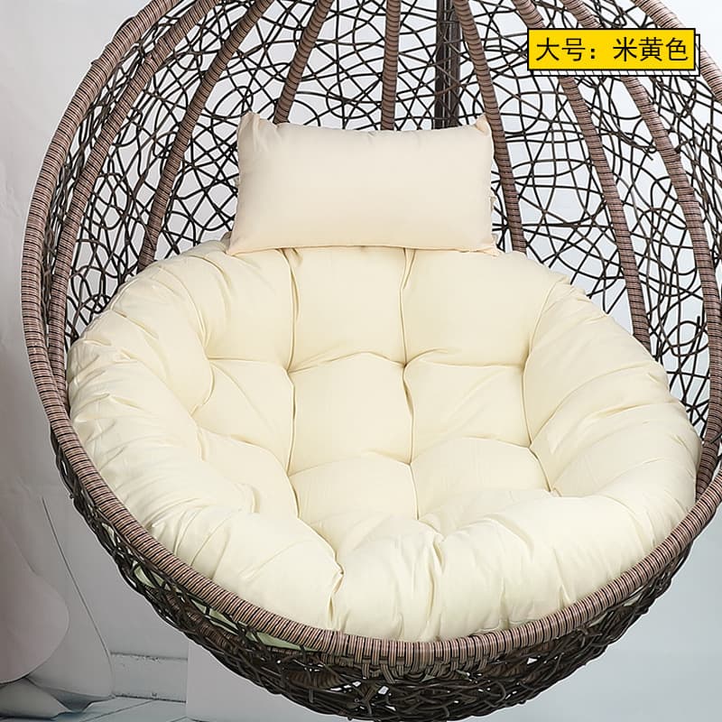 Thickened Waterproof Hanging Chair Cushion, Hammock Swing Cradle Pad, Removable and Washable Outdoor Lounge Mat
