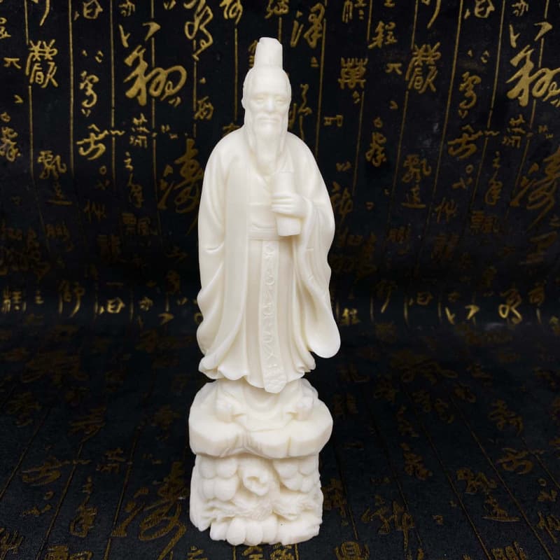 Ivory Nut Bodhi Fruit Confucius Figure Gift Home Office Decoration Carving Craft Wholesale