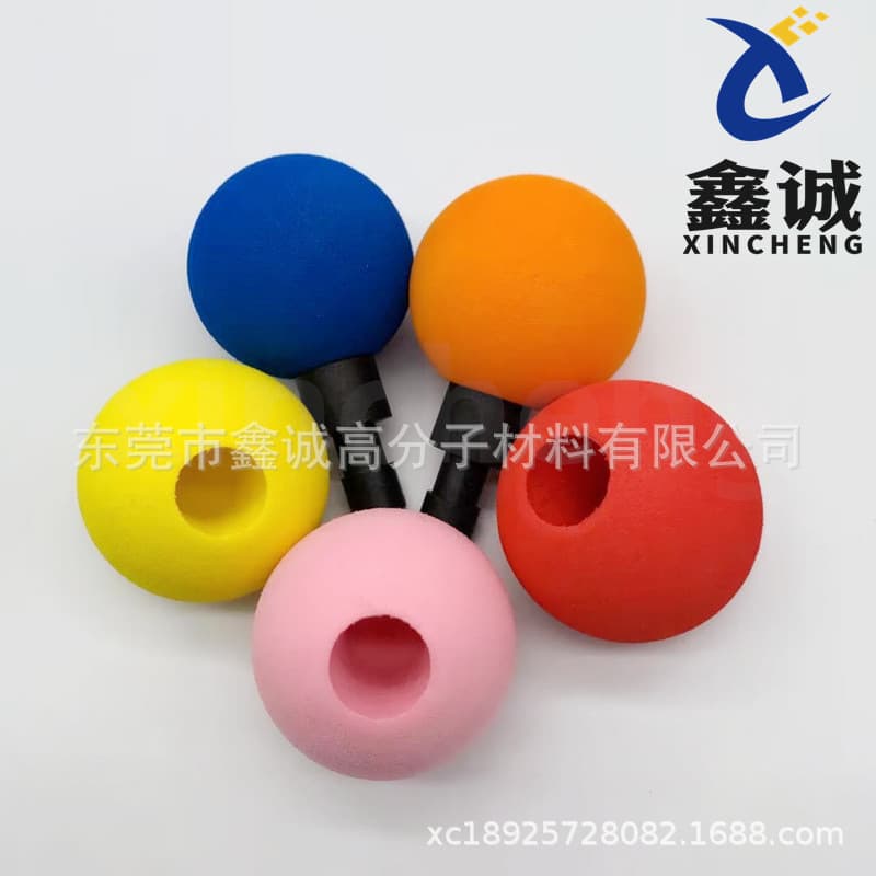 EVA Half-Hole Back Massage Chair Combination EVA Ball EVA Grinding Perforated Fascia Gun Massage Ball Foam