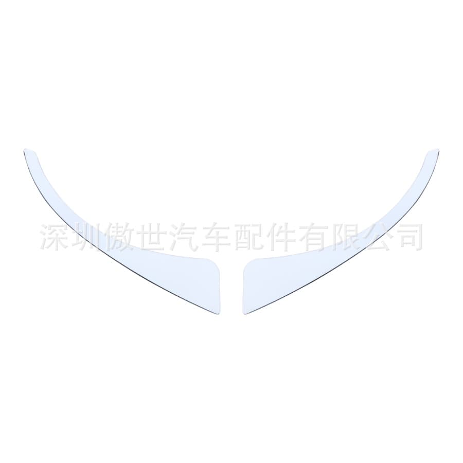 Suitable for Mitsubishi Fuso 17 super large corner plate painted parts blindfold left and right set 571450 truck