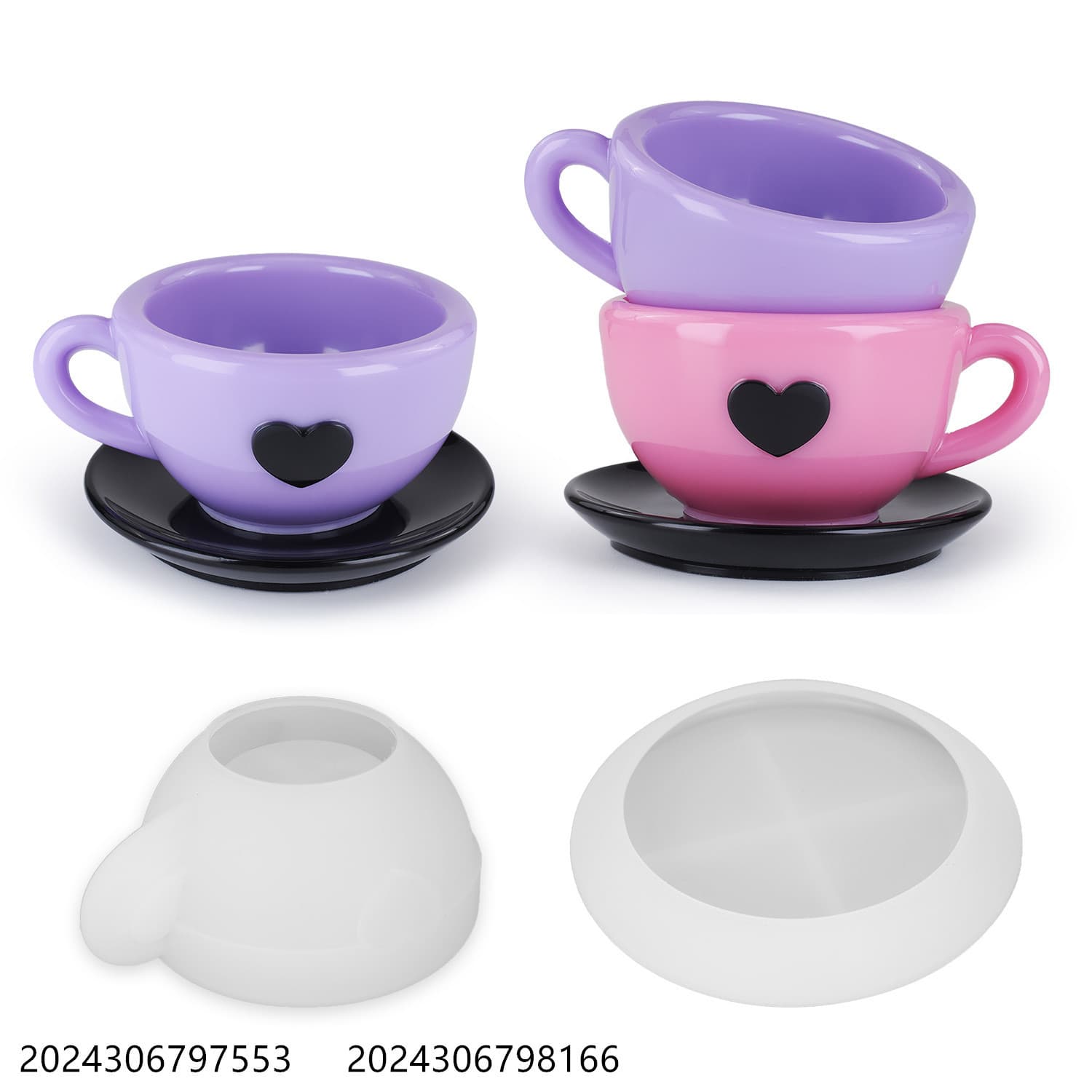 DIY Crystal Gel Dropping Mini Bowl Candle Cup Gypsum Aromatherapy Container Ornaments Storage Dish Silicone Mold New