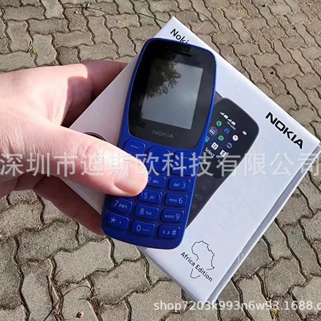 Cross-border best-selling model: 105 2019 dual-SIM GSM candybar phone, non-smart, button-operated, suitable for seniors; 106 150 110