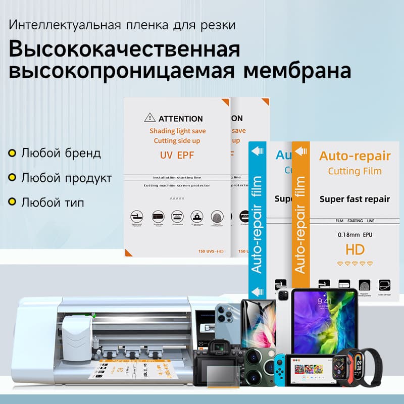 Square Clear Film High-Definition Square Film Wear-Resistant