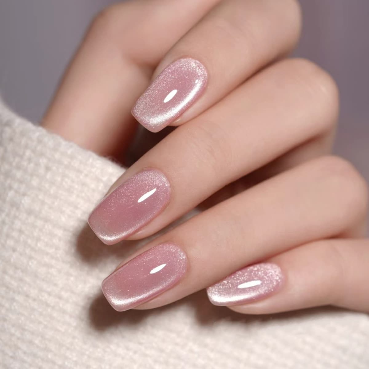 Million in stock flash fairy cat eye press-on nails, removable nail tips, whitening finished nails wholesale