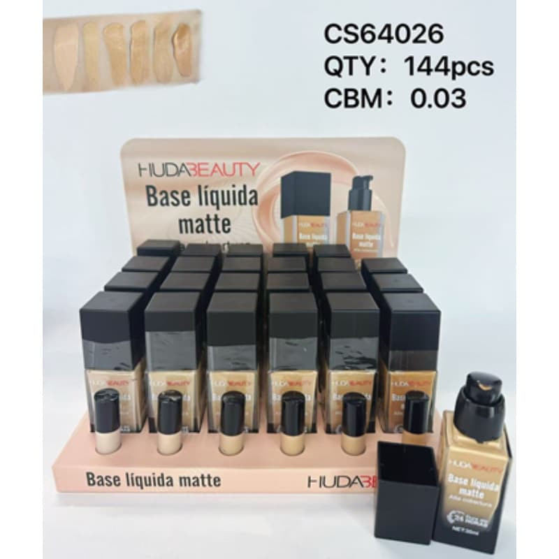HUDA Beauty Foundation Natural Nude Concealer Liquid Long-lasting Non-fading