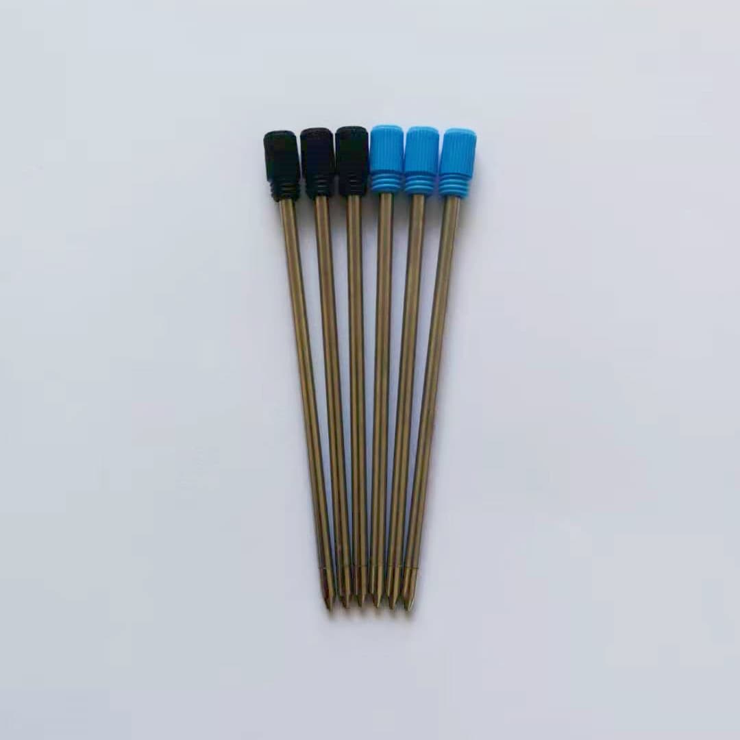 Metal full length 70mm7.0cm large diamond ballpoint pen refill capacitor crystal diamond metal ballpoint pen refill
