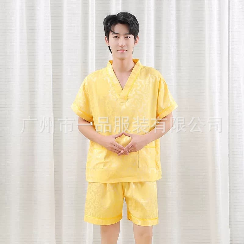 Foot massage parlor bath suits, sauna suits, men's and women's bathrobes, plus size sauna suits, massage and bath pajamas, spa clothes