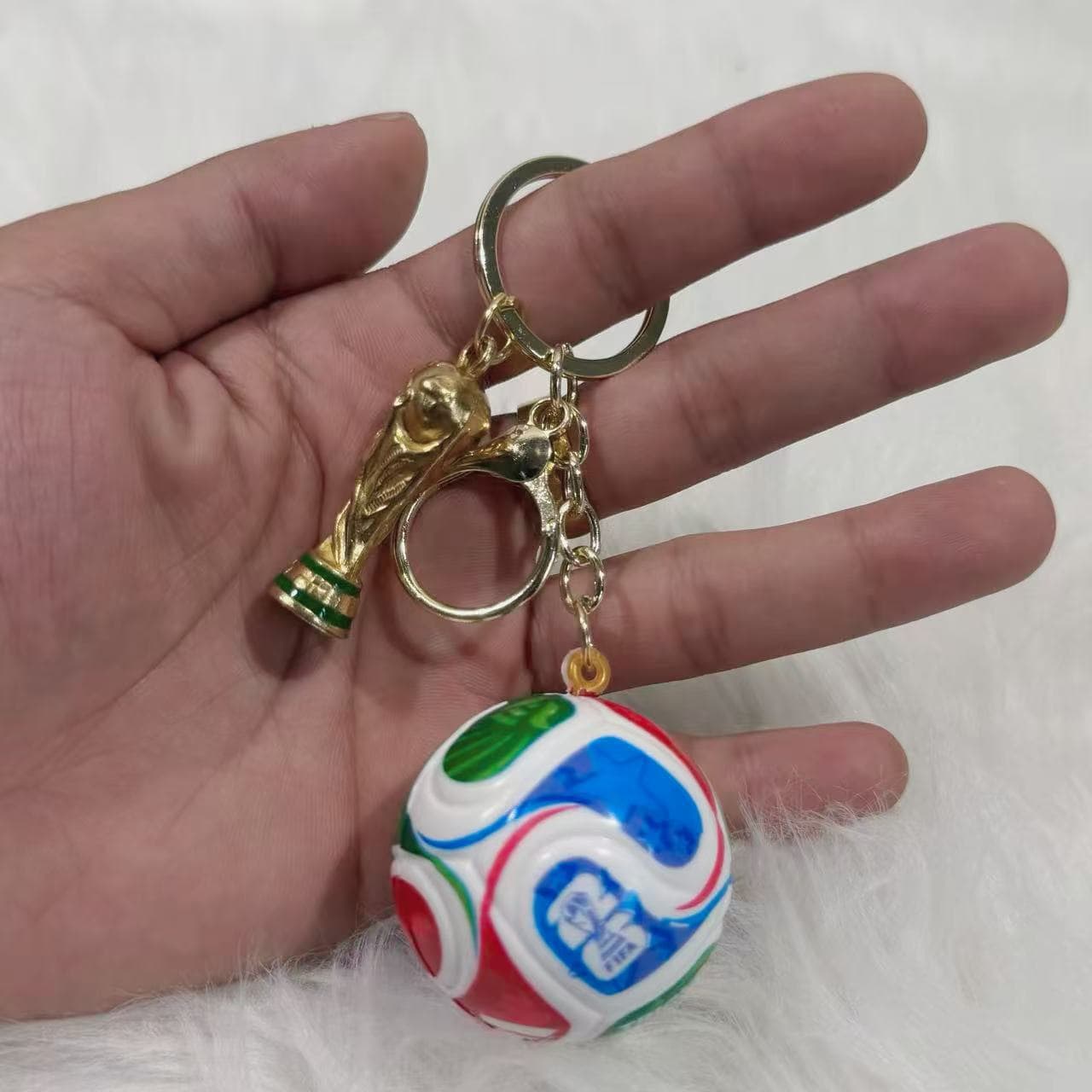 World Cup Keychain World Cup Souvenir Fan Football League Merchandise Scottish Premier League Football Merchandise