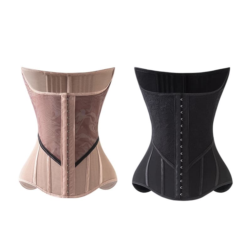 Slim V-shaped wasteland style waist trainer, shaping hourglass waist, powerfully slimming the abdomen, waist belt for prolonged sitting, and waist tightening.