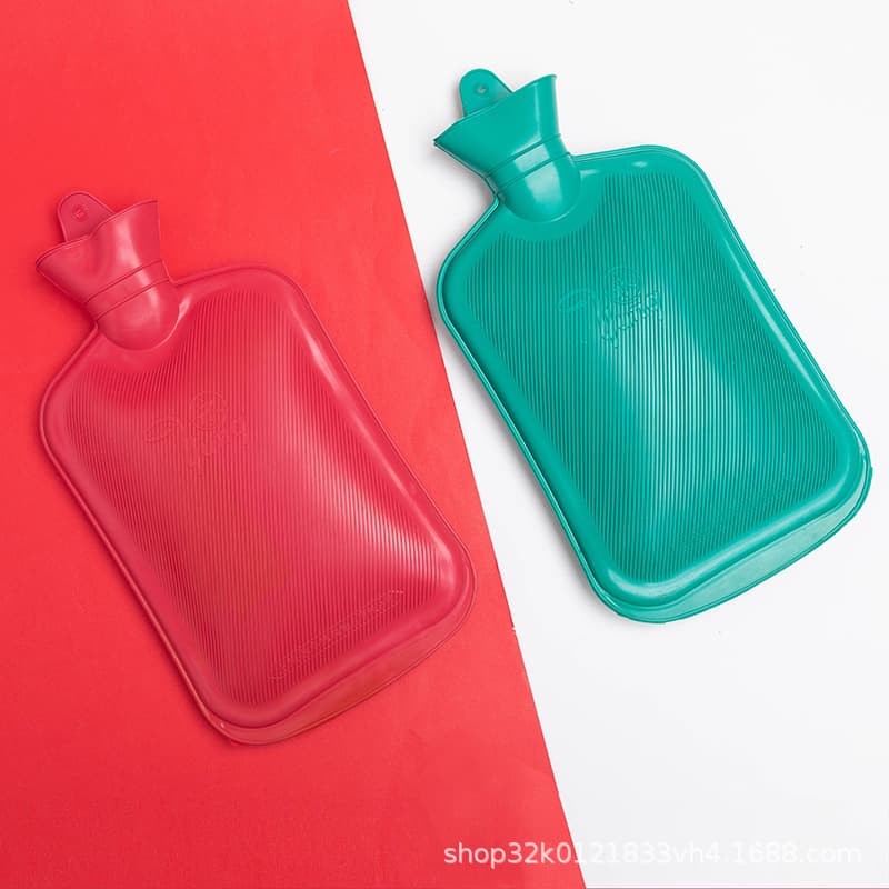 Shanghai Yongzi Brand Old-Fashioned Water-Filled Hot Water Bottle for Bedding, Water-Injection Rubber Hot Water Bag, Hand Warmer, Thickened Explosion-Proof