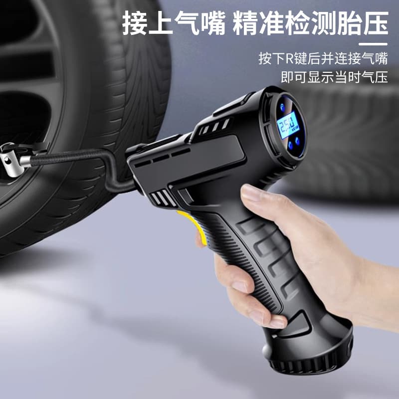 Car Mounted Inflation Pump Automobile Tire Inflator Portable Air Compressor Vehicle Tyre Pump For Car Use
