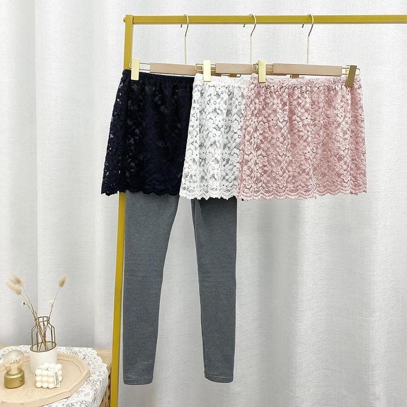 Lace skirt skirt can be worn with high waist, medium length, new style, versatile see-through gauze skirt, long skirt, bottoming mesh petticoat