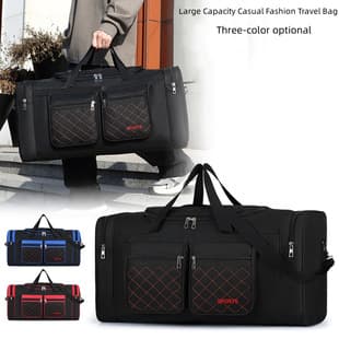Lightweight Casual Travel Bag, New Multifunctional Outdoor Commuter Storage Bag, Large Capacity Water-Resistant Sports Gym Bag