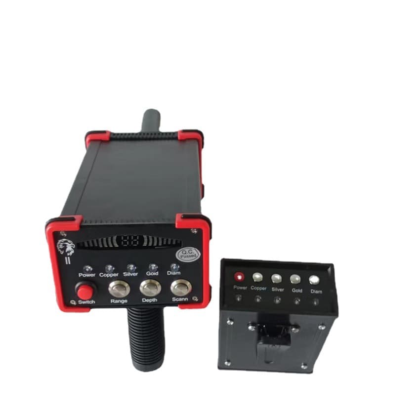 New Black Eagle = Infrared Remote Handheld Underground Metal Detector to Detect Gold, Silver, Copper and Gemstones