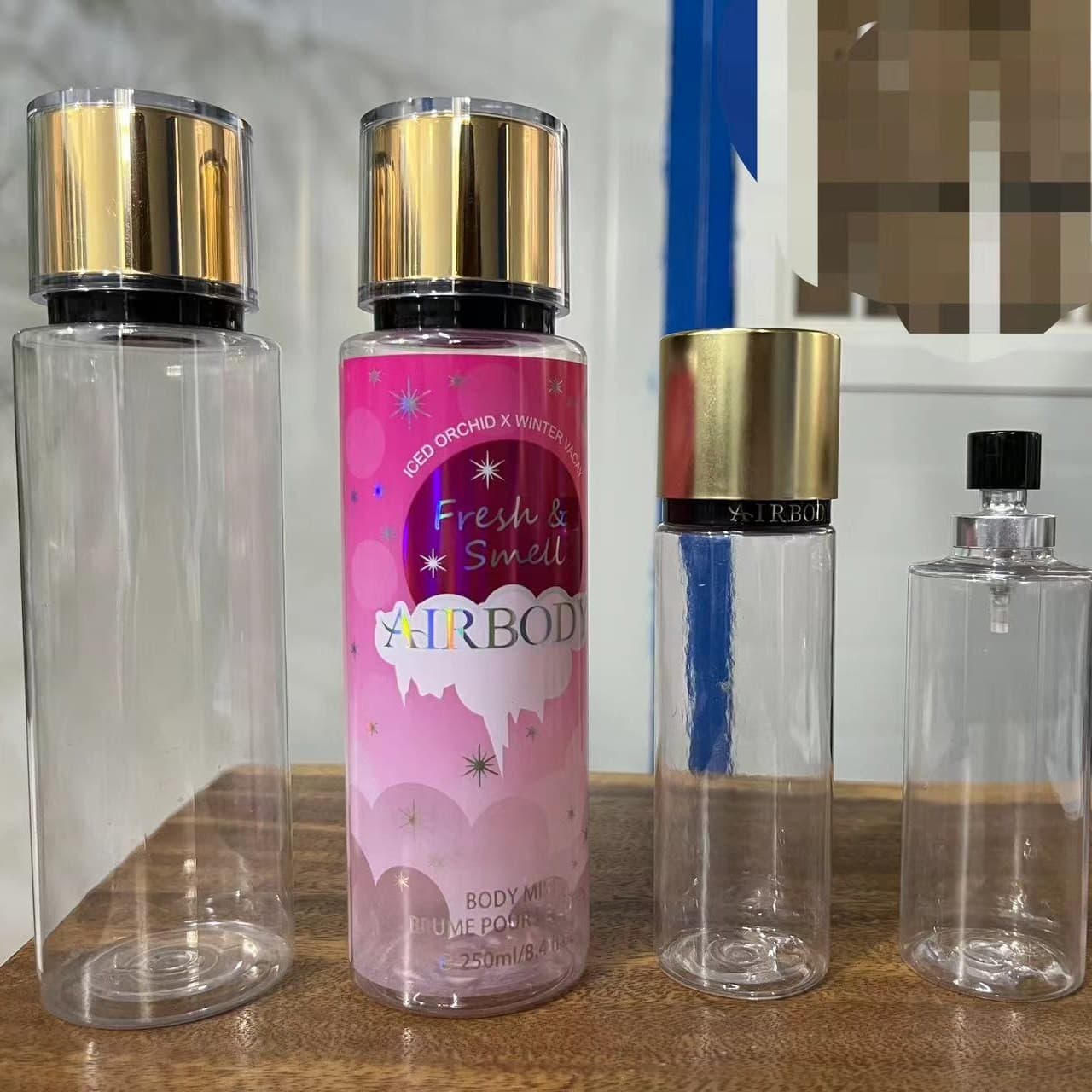 In Stock 250ml 95ml 85ml Victoria's Secret Perfume Bayonet Bottle Refillable Plastic Bottle