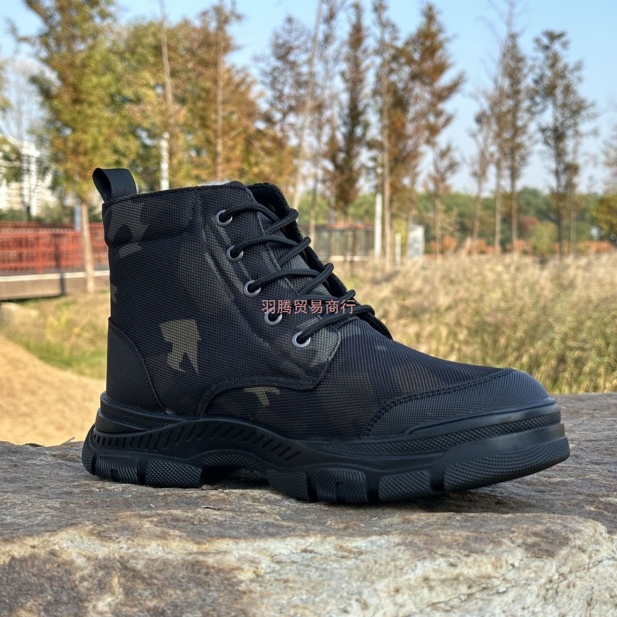 Thickened Wool Northeast Fur-Lined Snow Boots, Waterproof Warm Thickened Snow Boots, Anti-Slip Waterproof Large Cotton Shoes for Women
