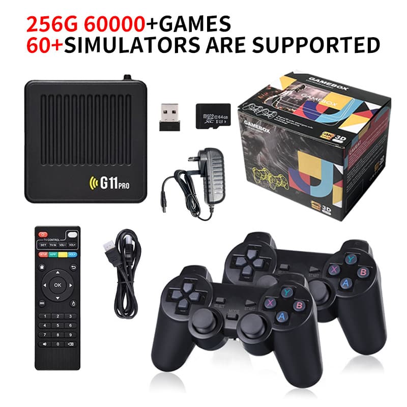 Cross-border G11 PRO Game Console Dual System TV Box Android 9.0 Wireless PSP God of War Games