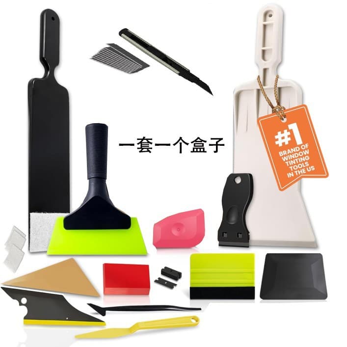 Window Tint Film Kit Vinyl Wrap Tool Car Tinting Tool Windshield Rear Window Tint Squeegee