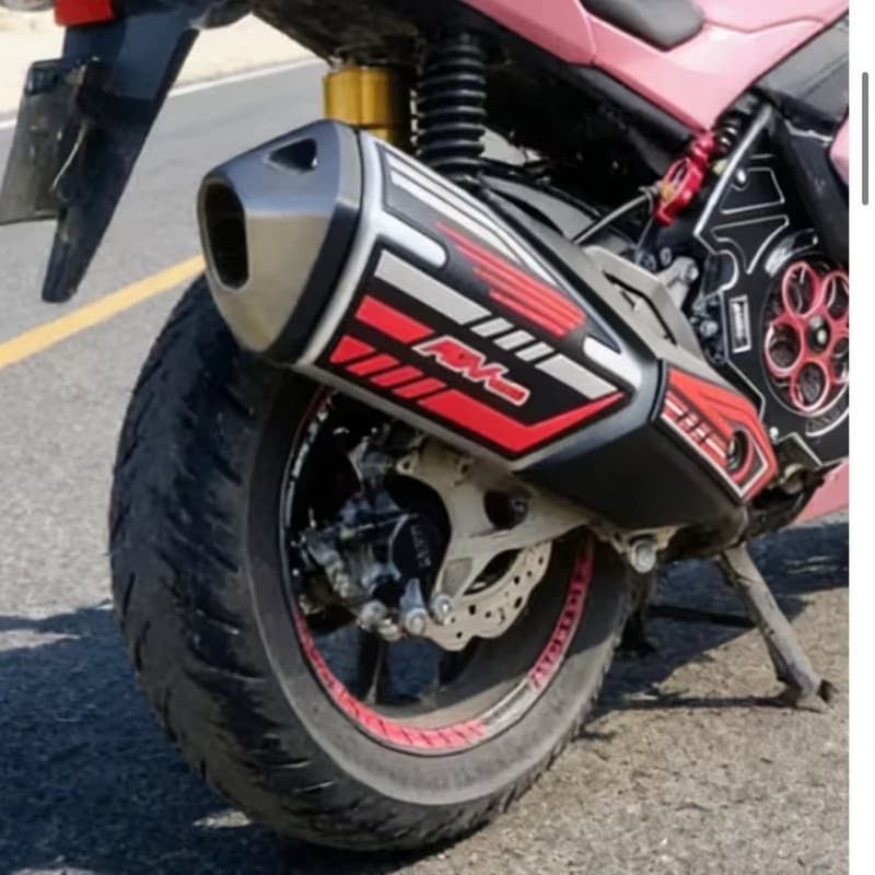 Honda ADV 160 Exhaust Pipe Guard Body Protection (Single Piece Set)