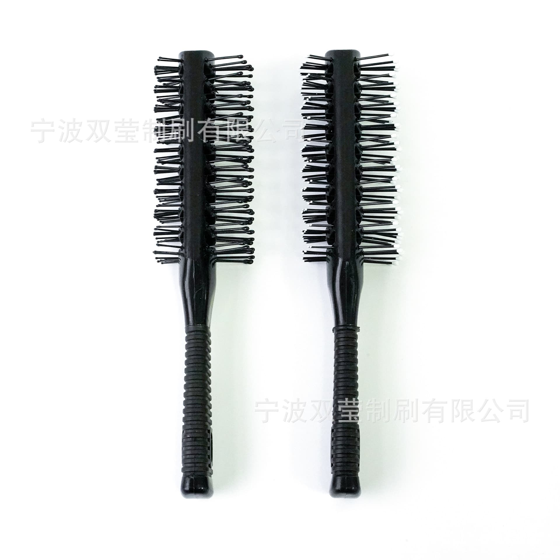 Cross-border hot selling ribs hair smoothing comb double-sided hair styling comb oil head massage fluffy curly hair comb round head