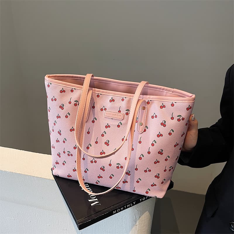 High-Quality Fashionable Shoulder Bag Large Capacity Daily Commuter Tote Bag Trendy Casual Versatile Printed Women's Shoulder Bag
