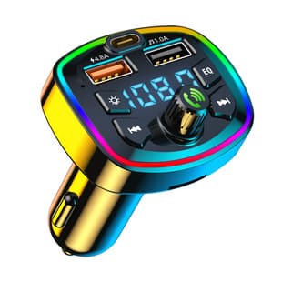Cross-border factory direct car Bluetooth MP3 player hands-free calling voice broadcast PD fast charging USB drive