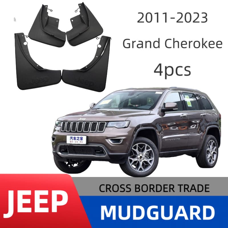 Fits 2011-2022 Jeep Grand Cherokee Mud Flaps for Cross-border Sales and Export Supply
