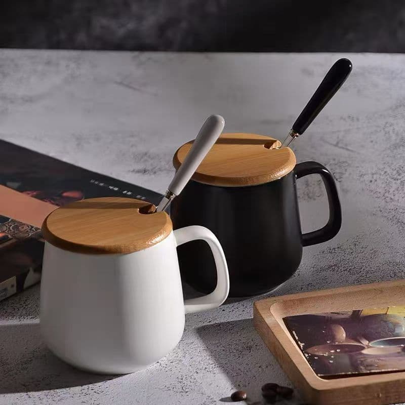 Hotel Special Ceramic Big Belly Cup Mouthwash Cup Morandi Matte Light Luxury Mug Couple Cup Cheap Coffee Cup