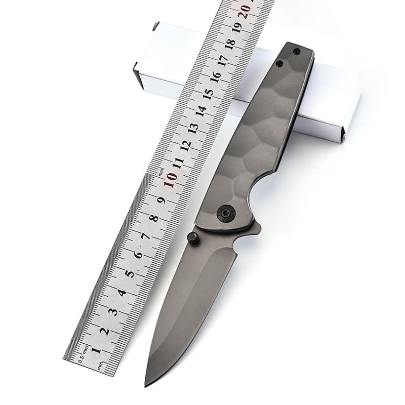 Outdoor Jungler Folding Knife Outdoor Stainless Steel Folding Knife Portable Knife Wilderness Survival Saber Wholesale